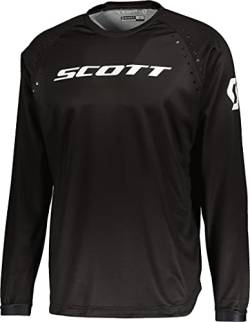 Scott 350 Swap Evo MX Motocross Jersey/DH Fahrrad Trikot lang schwarz 2023: Größe: XL (52/54) von Scott