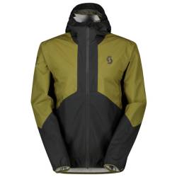 Scott - Explorair Light Dryo 2.5 Layer Jacket - Regenjacke Gr XL schwarz/oliv von Scott