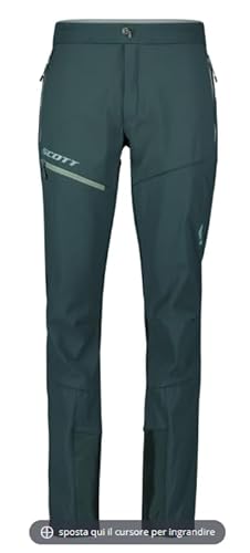 Scott - Herren Hose für Ski Alp Explorair Softshell, Aruba Green, L Plus Lungo von Scott