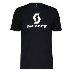 Scott Icon Freizeit T-Shirt schwarz 2024: Größe: XL (54/56) von Scott