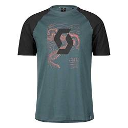 Scott Icon Raglan Freizeit T-Shirt Aruba grün 2023: Größe: S (44/46) von Scott