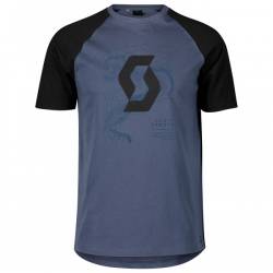 Scott - Icon Raglan S/S - T-Shirt Gr XL blau von Scott