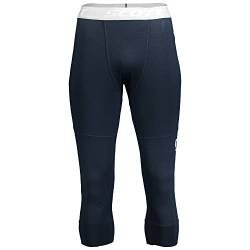 Scott M Defined Merino Pants Blau, Herren Merino Lange Unterhose, Größe XXL - Farbe Dark Blue von Scott