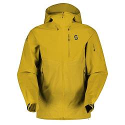 Scott M Explorair 3l Jacket Gelb - wasserdichte vielseitige Herren Backcountry Skijacke, Größe XL - Farbe Mellow Yellow von Scott