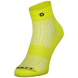 Scott Performance Quarter Fahrrad Socken gelb 2023: Größe: 45-47 von Scott
