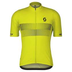 Scott RC Team 10 Fahrrad Trikot kurz gelb/schwarz 2024: Größe: XXL (58) von Scott
