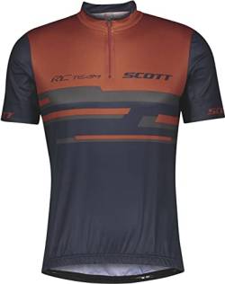 Scott RC Team 20 Fahrrad Trikot kurz rost rot/blau 2021: Größe: S (44/46) von Scott
