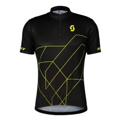 Scott RC Team 20 Fahrrad Trikot kurz schwarz/gelb 2024: Größe: XXL (58) von Scott