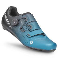 Scott Road Team Boa Rennrad Fahrrad Schuhe metallic blau 2024: Größe: 43 von Scott