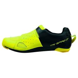 Scott Road Tri Sprint Triathlon Fahrrad Schuhe gelb/schwarz 2023: Größe: 46 von Scott