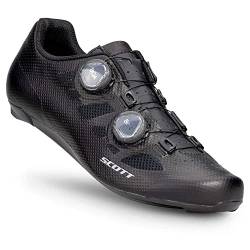 Scott Road Vertec Boa Rennrad Fahrrad Schuhe schwarz/silberfarben 2023: Größe: 43 von Scott