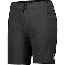 Scott W Endurance Long-Sleeve/FIt W/PAD Shorts Schwarz, Damen Hose, Größe XXL - Farbe Black von Scott