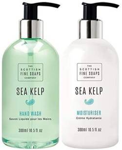 Scottish Fine Soaps Flüssigseife & Feuchtigkeitscreme"Sea Kelp" je 300ml von Scottish Fine Soaps