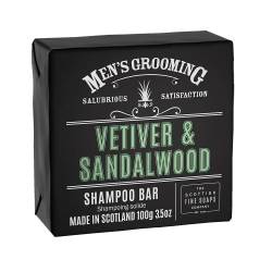 Scottish Fine Soaps Haarseife Vetiver & Sandalwood 100g von Scottish Fine Soaps