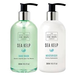 Scottish Fine Soaps Sea Kelp Hand Care Set (Hand Wash & Lotion, No Stand) von Scottish Fine Soaps