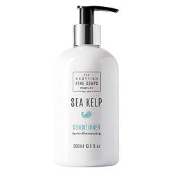 The Scottish Fine Soap Company Sea Kelp Haarspülung, für Männer und Frauen, reduziert Spliss und Haarbruch, geeignet für normales bis trockenes Haar, parabenfrei, 300 ml recycelbarer Spender von Scottish Fine Soaps