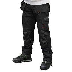 Scruffs Arbeitshose „Worker Plus“, schwarz 44L / 90 (T51798) von Scruffs