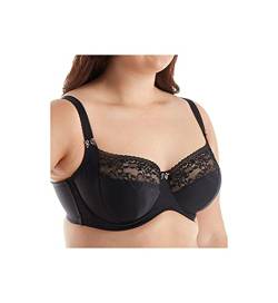 Sculptresse by Panache Damen Chi Full Cup in Plus-Größe Balconette-BH, schwarz, 95G von Sculptresse by Panache