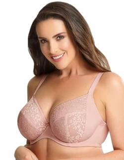 Sculptresse by Panache Damen Plus Size Roxie Plunge BH, Misty Rose, 95D von Sculptresse by Panache