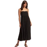 SEAFOLLY Damen Kleid Gia Scallop Midi von Seafolly