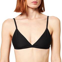 Seafolly Damen Essentials Fixed Tri Bra Bikinioberteil, Schwarz Black), 36 (Herstellergröße: 10) von Seafolly