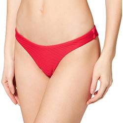 Seafolly Damen Essentials High Cut Bikinihose, Rot (Chilli Chilli), 36 (Herstellergröße: 10) von Seafolly