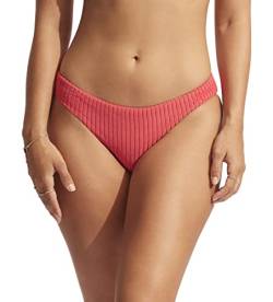 Seafolly Damen Hipster-Bikinihose mit voller Abdeckung Bikini-Unterteile, Havana Sun Kissed Coral, 36 von Seafolly