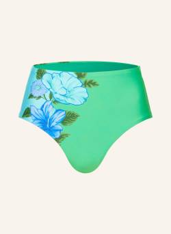 Seafolly High-Waist-Bikini-Hose Garden Party gruen von Seafolly