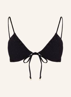 Seafolly Triangel-Bikini-Top Sea Dive schwarz von Seafolly