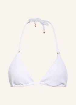 Seafolly Triangel-Bikini-Top Sea Dive weiss von Seafolly