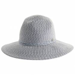 Seafolly - Women's Collapsible Fedora - Hut Gr One Size grau von Seafolly