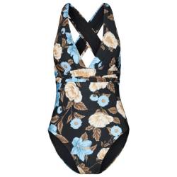 Seafolly - Women's Garden Party Cross Back One Piece - Badeanzug Gr 34;36;40;42 schwarz von Seafolly