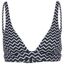 Seafolly - Women's Sienna Longline Tri - Bikini-Top Gr 6 blau/grau von Seafolly