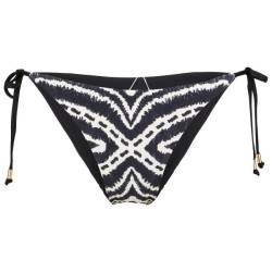Seafolly - Women's Zanzibar Tie Side Rio - Bikini-Bottom Gr 8 grau von Seafolly