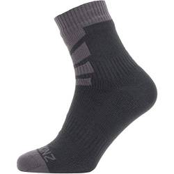SealSkin Socken Warm Weather Ankle Gr.L 43-46 wasserdicht schwarz grau +Flicken von SealSkin+TipTop