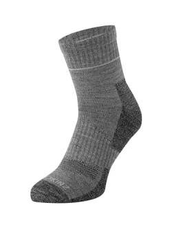 SEALSKINZ Morston Solo Allwetter-Socken, schnell trocknend, grau, Größe XL von SealSkinz