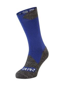 SEALSKINZ Unisex Raynham Socke, Azul regio/gris Piedra, L von SealSkinz