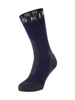 SEALSKINZ Unisex Stanfield Socke, Azul Marino/gris, L von SealSkinz