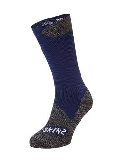 SEALSKINZ unisex Raynham Socke, Azul/gris piedra., von SealSkinz