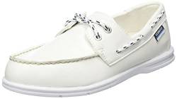 Sebago Damen Jackman Woman Boat Shoe, weiß, 35 EU von Sebago