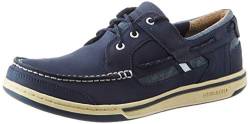 Sebago Herren Triton Three Eyelets FGL Bootschuhe, Blau (Blue Nite N01), 48 EU von Sebago