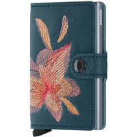 Secrid Miniwallet Stitch magnolia petrolio von Secrid