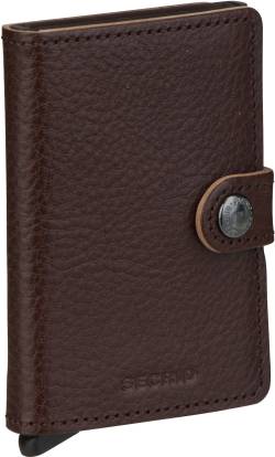 Secrid Miniwallet Veg Tanned  in Braun (0.1 Liter), Geldbörse von Secrid