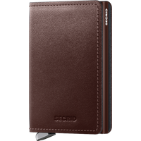 Secrid Slimwallet Dusk Dark Brown Inox von Secrid