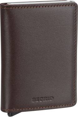 Secrid Slimwallet Original  in Braun (0.1 Liter), Geldbörse von Secrid