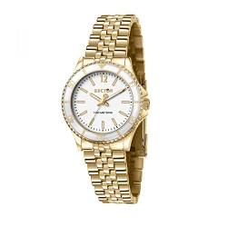 Sector No Limits Damen Uhr, 230 Kollektion, Nur Zeitanzeige, aus Edelstahl, gelbgold-PVD - R3253161532 von Sector