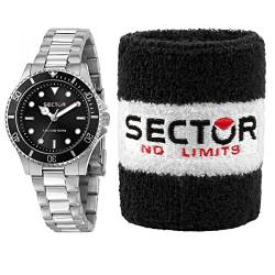 Sector No Limits Damen Uhr, 230 Kollektion, Nur Zeitanzeige, aus Edelstahl - R3253161529 von Sector