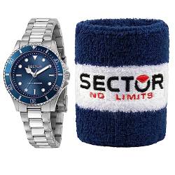 Sector No Limits Damen Uhr, 230 Kollektion, Nur Zeitanzeige, aus Edelstahl - R3253161530 von Sector