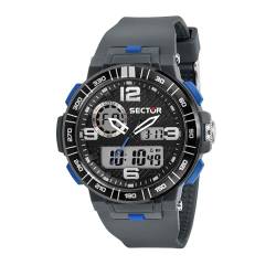 Sector No Limits Herren Digital Analog Quartz Uhr mit Plastic Armband R3251532002 von Sector