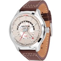 Sector R3251504001 Traveller GMT Herrenuhr 48mm 10ATM von Sector